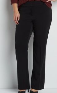 Slim boot dress pants